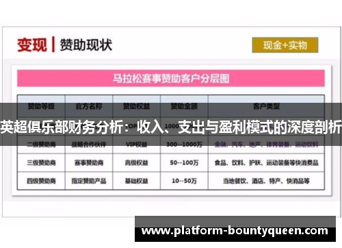 英超俱乐部财务分析：收入、支出与盈利模式的深度剖析